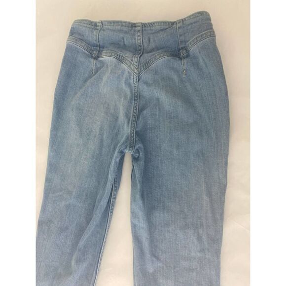 We The Free Urban Outfitters Light Wash Button Fly Jeans - Size 24 - Picture 3 of 9